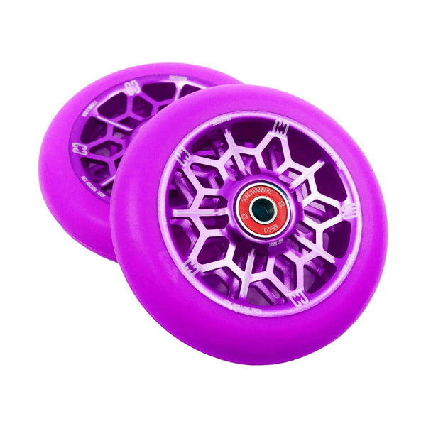 CORE Hex Hollow 110mm Stunt Scooter Wheel – Purple