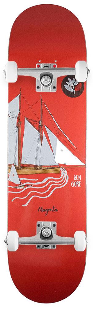 Magenta Ben Gore Nautic Series x Venom Custom Complete Skateboard - 8.5