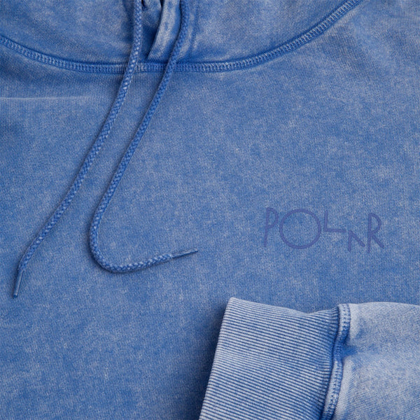 Polar Skate Co Fade Frank Hoodie (Egyptian Blue) - L