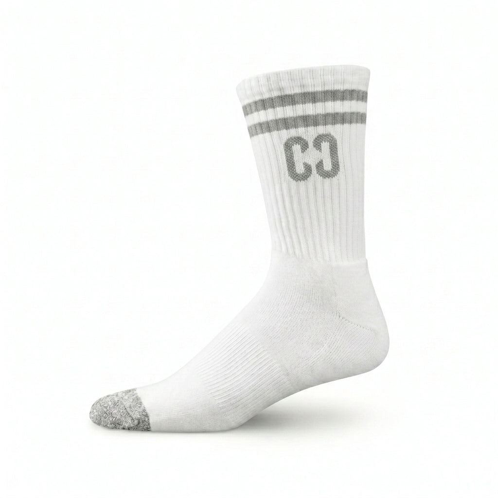 CORE Skate Socks Performance Crew - Icon, White