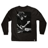 Girl Shot by Spike Kim Gordon Long Sleeve Tee Black - Skatewarehouse.co.uk