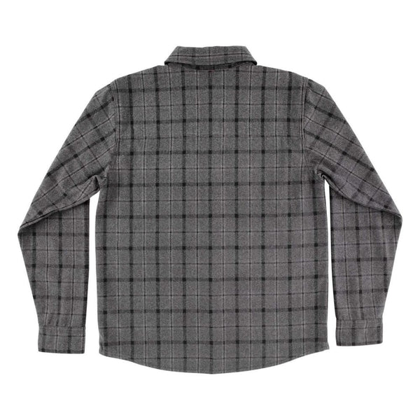 Independent Shirt Belmont Flannel Top - Black / Grey - Skatewarehouse.co.uk
