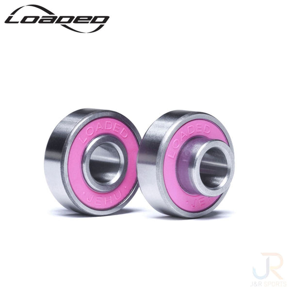 Loaded Jehu V2 Bearings + Integrated Spacers - (Set 8) Longboard Complete