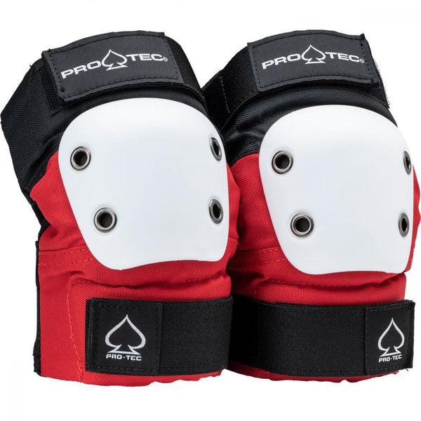 Pro-Tec Pads Street Gear Junior 3 Pack - Red / White / Black - Skatewarehouse.co.uk