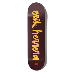 Chocolate Name Chunk Erik Herrera Skateboard Deck - 8.0" - Skatewarehouse.co.uk