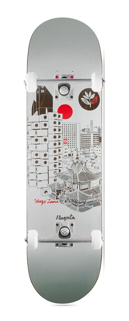 Magenta Shogo Zama 'Rooftop' Series x Venom Custom Complete Skateboard - 8.4"