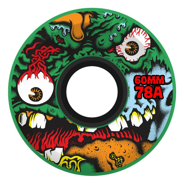 SlimeBalls Skateboard Wheels Roskopp Face Two Reissue OG 78 - Green