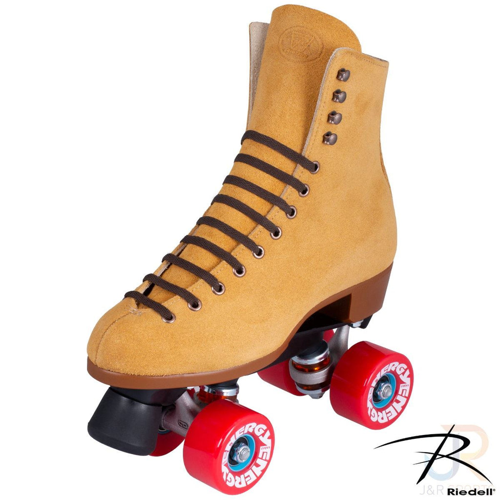 Riedell 135 Zone - Tan Suede - Width Medium Quad Skates
