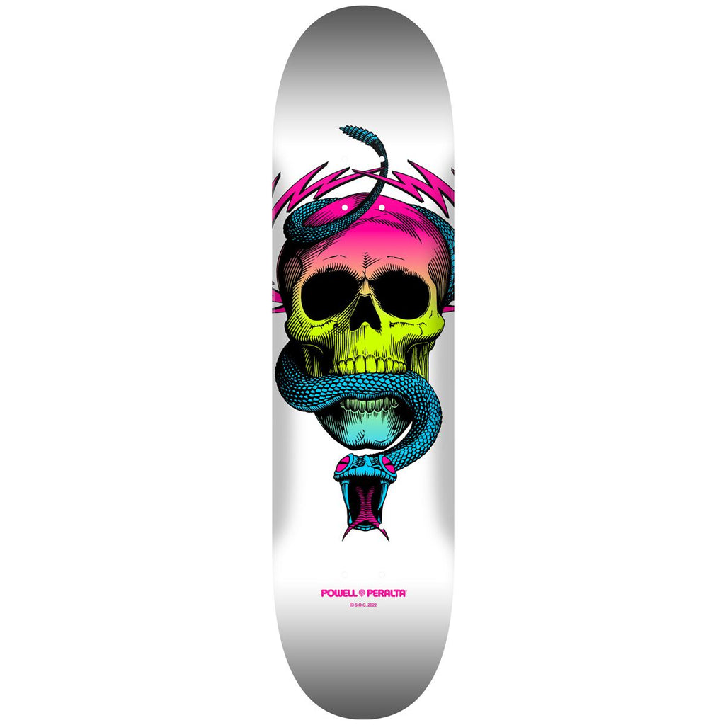 Powell Peralta McGill • Lime Fade / White Skateboard Deck - 8.0"