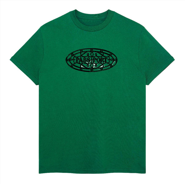 Pass~Port Gated Tee (Kelly Green) - M