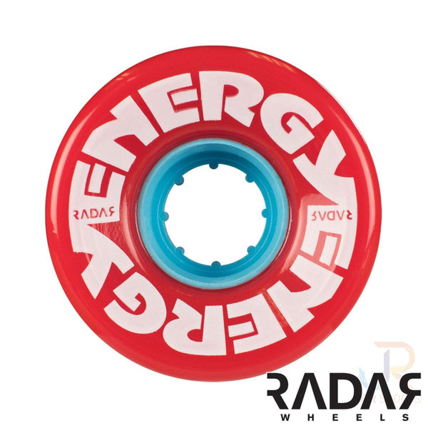 Radar (4) - Energy 57 - Red - / 78a Skateboard Wheels - 57mm