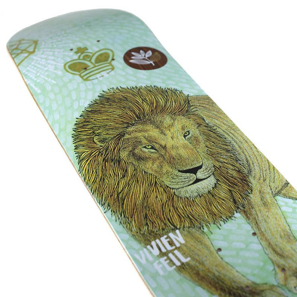 Magenta Vivien Feil Zoo Series Board  Skateboard Deck - 8.25