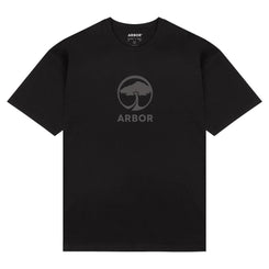 Arbor T-Shirt Landmark T-Shirt - Black - Skatewarehouse.co.uk