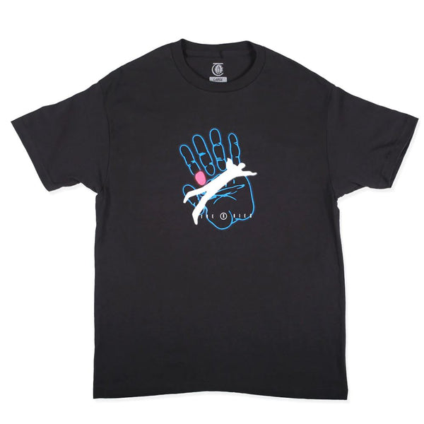 Theories Of Atlantis 'Out There' Tee Black - Skatewarehouse.co.uk
