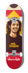 Chocolate Hecox Portrait Erik Herrera x Venom Custom Complete Skateboard - 8.5"
