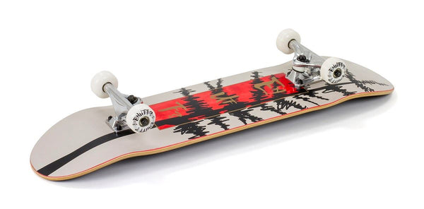 Enuff Evergreen Tree Complete Skateboard - Warm Grey Red - 8.0
