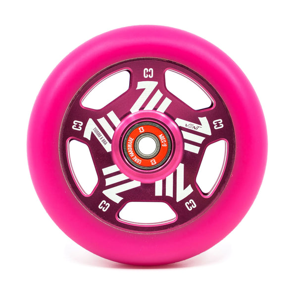 CORE Vent Hollow 110mm Stunt Scooter - Pink Scooter Wheels