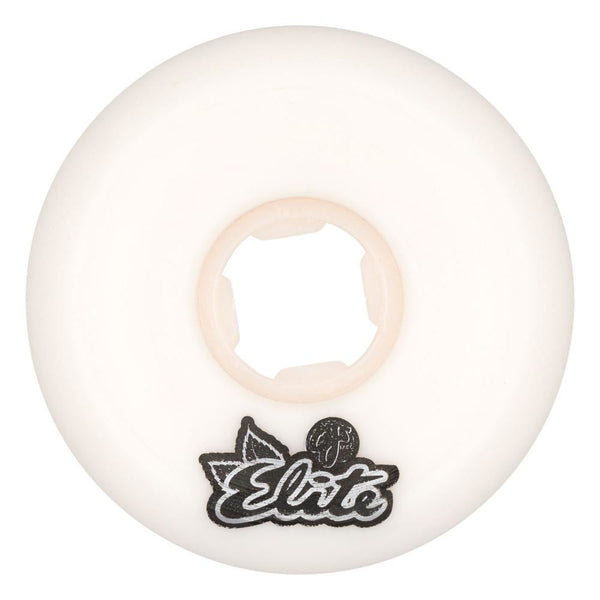 OJ Elite Skateboard Wheels Nomads 95a - Black / White - Skatewarehouse.co.uk