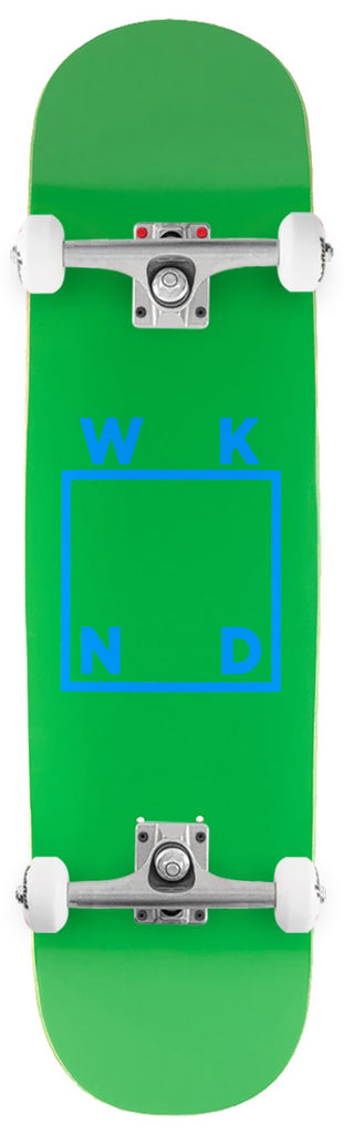 WKND Logo Board (SN) Green x Venom Custom Complete Skateboard - 8.25"
