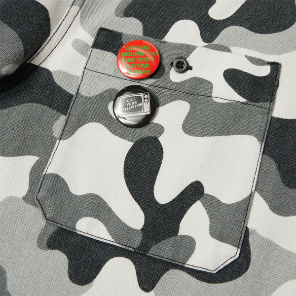 Olympia Camo Hooded Overshirt (Camo)