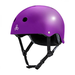 Triple Eight Helmet Deep Cover - Purple Gloss
