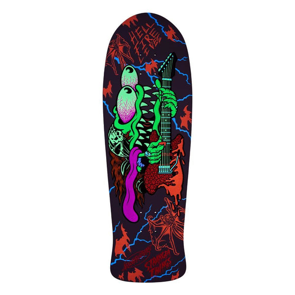 Santa Cruz ST Stranger Things Meek Slasher Skateboard Deck