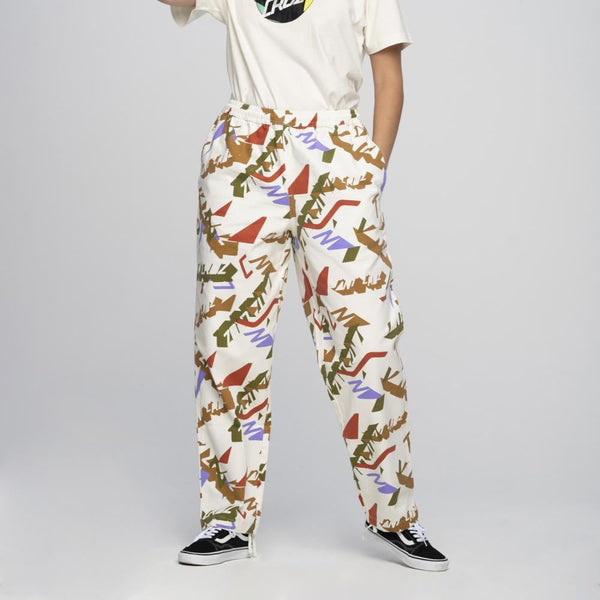 Santa Cruz Pant Classic Label Pant - Stacked - Skatewarehouse.co.uk