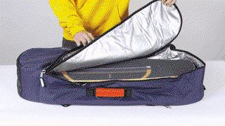 Loaded x Kyoto Short Pro 2 Board Bag - Dark Matter