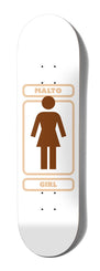 Girl Skateboard Til Khaki Sean Malto Skateboard Deck - 8.25" - Skatewarehouse.co.uk