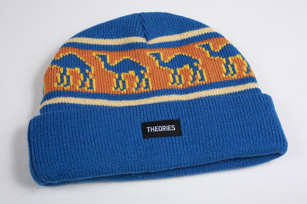 Theories Sahara Beanie Blue / Burnt Orange