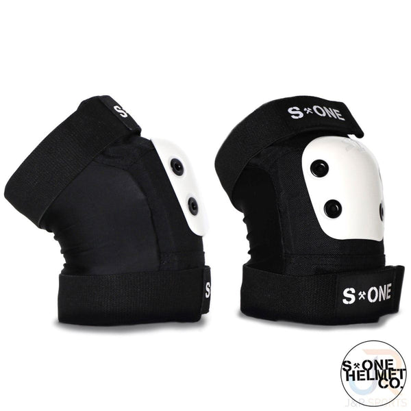 S1 Pro Elbow Pads - Black / White