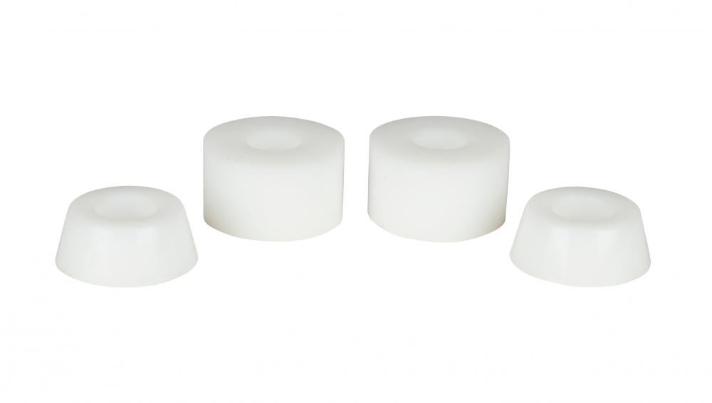 Sushi Skateboard Bushings Hard 95A (Pack 4) - White - Skatewarehouse.co.uk