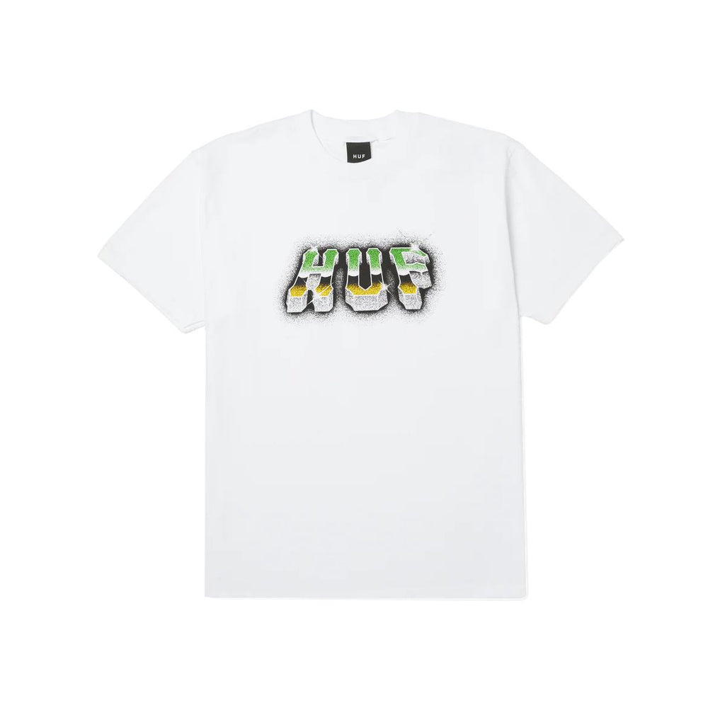 HUF Chrome Grit S / S Tee (White)