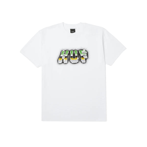 HUF Chrome Grit S / S Tee (White)