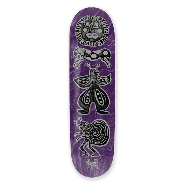 Pass~Port Abby Portner Series - Snails Pace Skateboard Deck - 8.874
