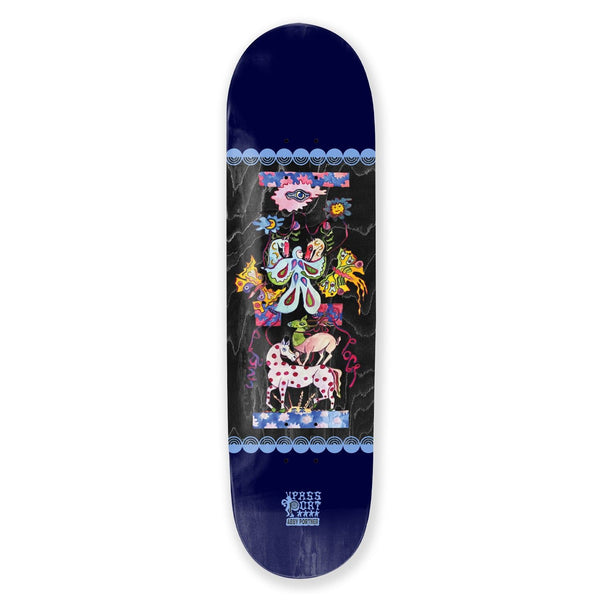 Pass~Port Abby Portner Series - Ribbons Skateboard Deck - 8.375