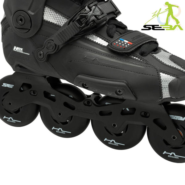 Seba High Light 80 Black Inline Skates - Skatewarehouse.co.uk