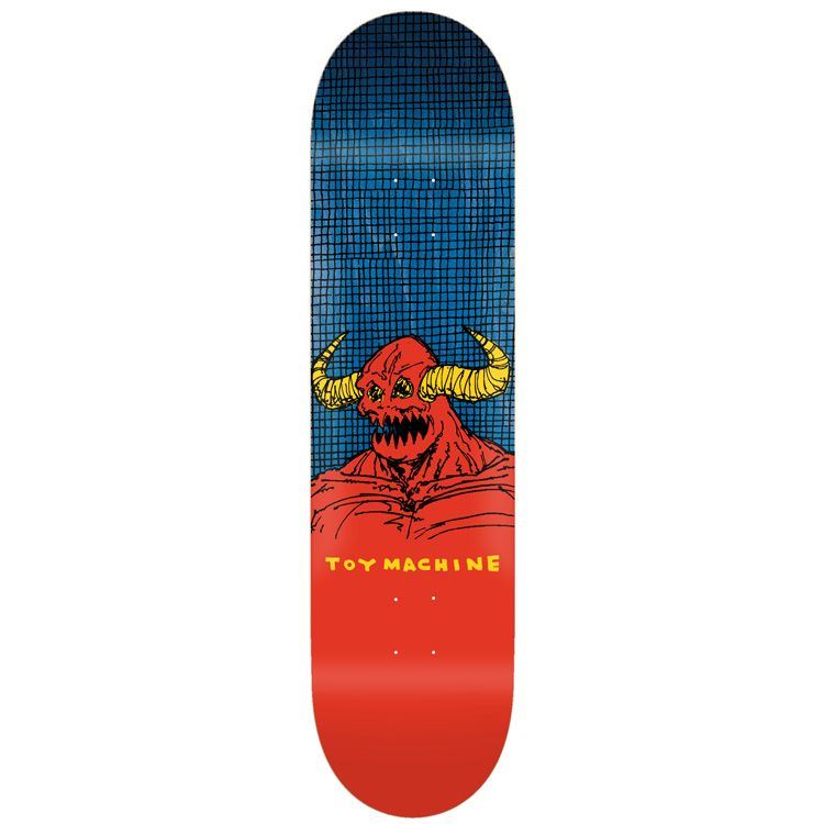 Toy Machine Welcome To Hell Monster Skateboard Deck - 8.25" - Skatewarehouse.co.uk