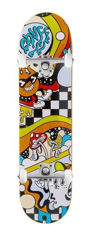 Enuff Designer Meltworld Confused x Venom Custom Complete Skateboard - 7.75