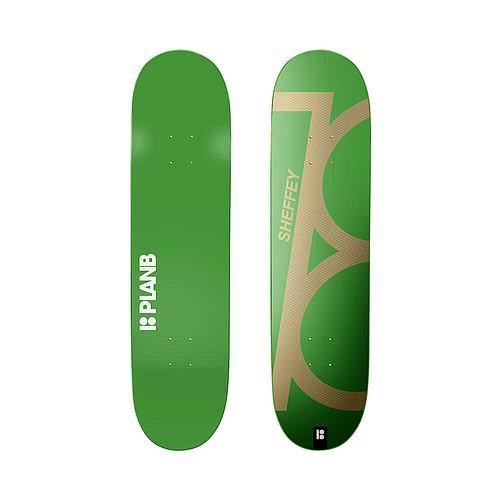 Full Dip Slanted Sheffey x31.33" Plan B Skateboard Deck - 8.0"