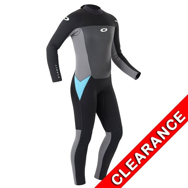 Osprey Origin Womens Long Length Wetsuit 5mm - Blue
