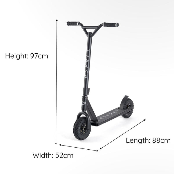 Osprey Dirt Scooter - Black
