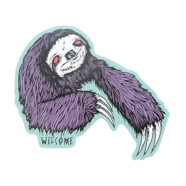 Welcome Sloth Die-Cut Sticker Single - One Size