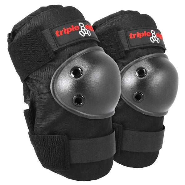 Triple Eight Saver Series Tripple Pad Set - Black - Skatewarehouse.co.uk