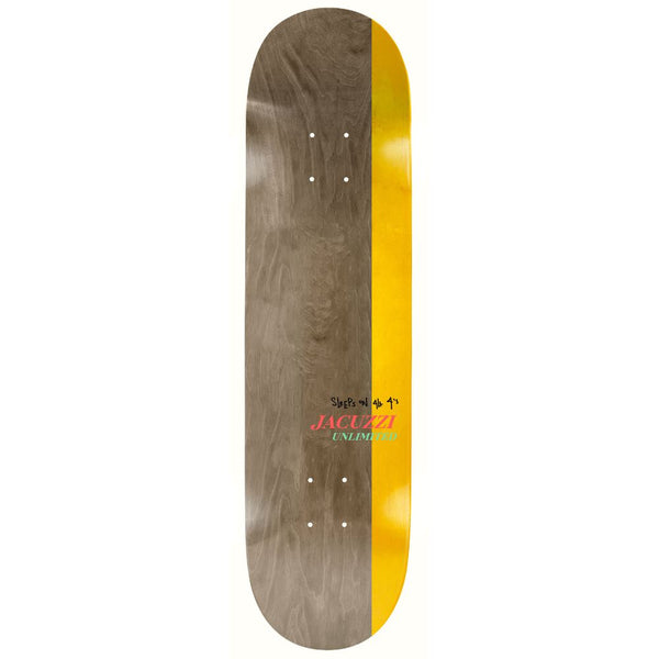 Jacuzzi Unlimited Michael Pulizzi Piggy EX7 Neon Green Skateboard Deck - 8.375