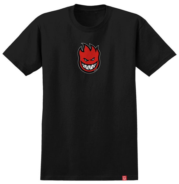 Spitfire Bighead Tee (Black / Red)
