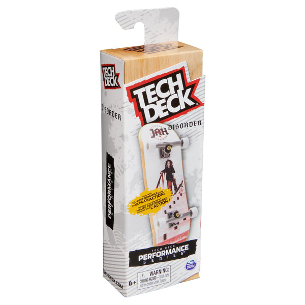 Tech Deck Performance Series Real Wood Finger Skateboard - Disorder - Skatewarehouse.co.uk