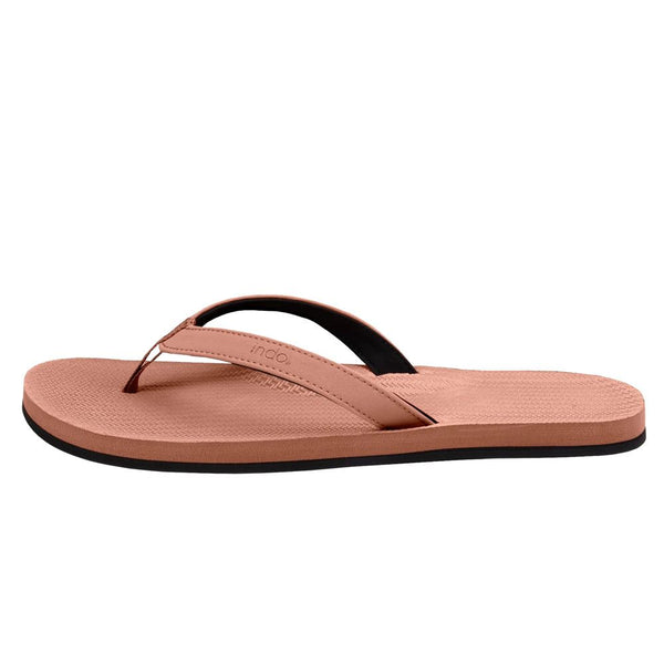 Indosole - Womens Flip Flops - ESSNTLS - Rust Shoes