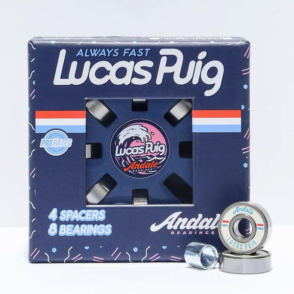 Andale Lucas Puig skateboard bearings - Skatewarehouse.co.uk