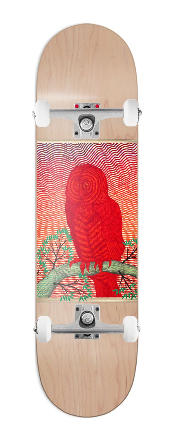 Techne Schoultz Owl x Venom Custom Complete Skateboard - 8